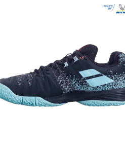 Babolat Sensa Women Padel Shoe (Black/Turquoise)