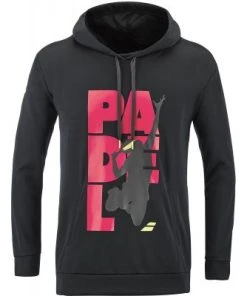 Babolat Padel Hood Sweat Men Black