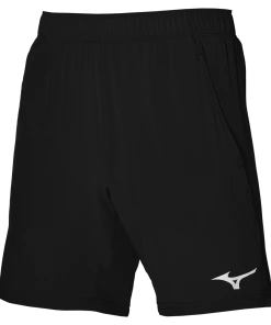 Mizuno 8" Flex Shorts (Mens, Black)