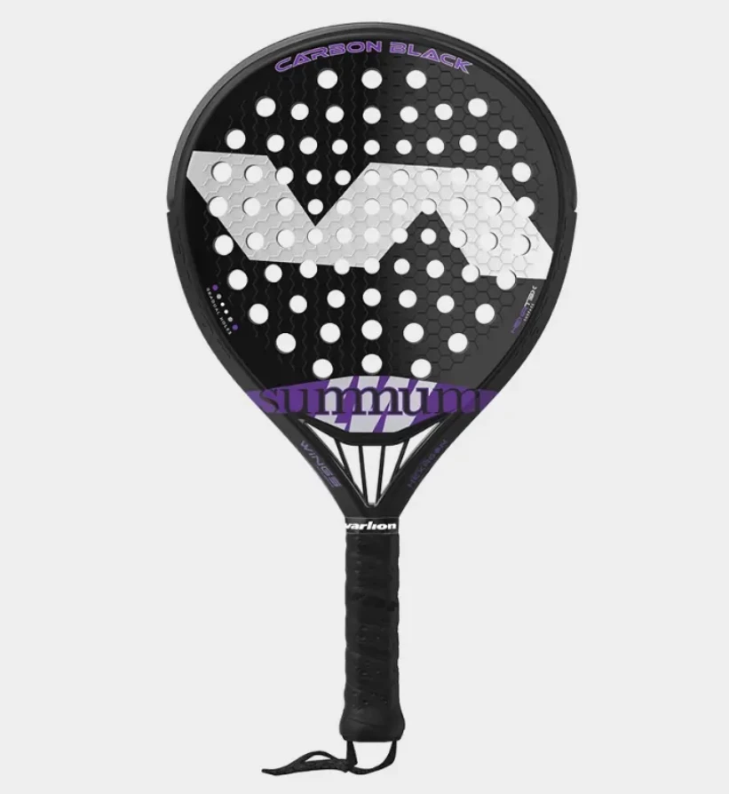 Varlion LW Summun Carbon Black Padel Racket 1 Varlion LW Summun Carbon Black Padel Racket