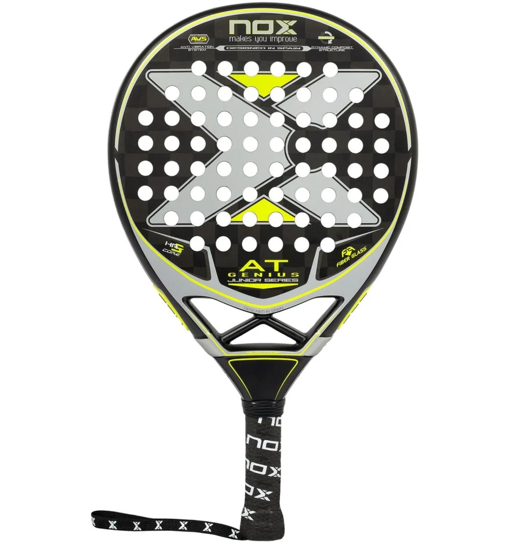 Nox AT10 Genius Junior Padel Racket 2022 By Augustin Tapia 1 Nox AT10 Genius Junior Padel Racket 2022 By Augustin Tapia