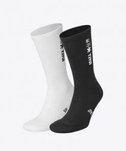 Osaka Socks 2-pack (White+Black)