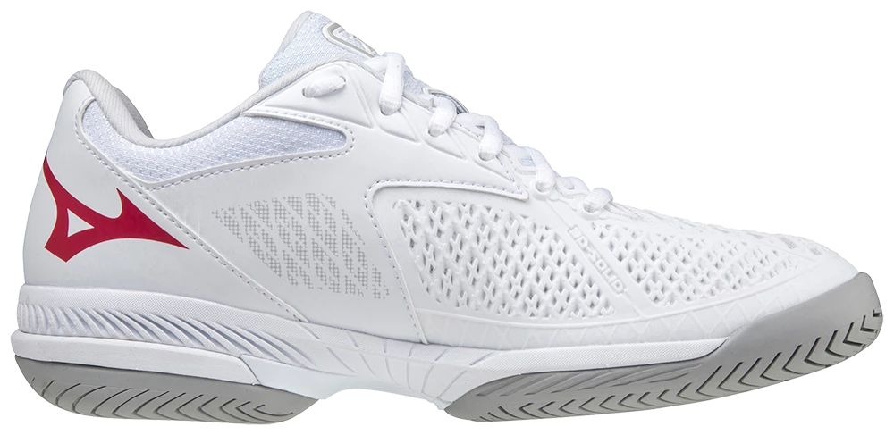 Mizuno Exceed Tour 4 AC Women (White/Red) Padel Shoes 3 Mizuno Exceed Tour 4 AC Women (White/Red) Padel Shoes