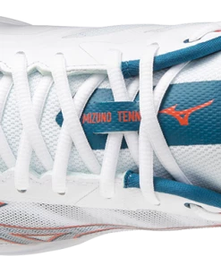 Mizuno Exceed Light CC Padel Shoe (Mens, White/orange)