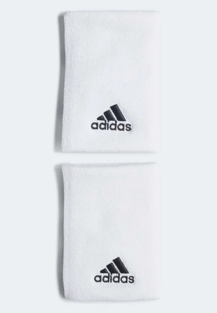 Adidas Wristband Large (White) 1 Adidas Wristband Large (White)