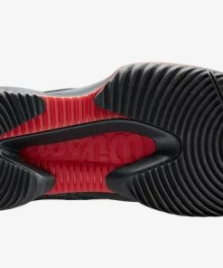 Wilson Bela Pro Padel Shoe (Unisex, Black/Red)