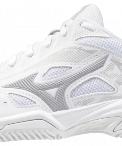 Mizuno Breakshot 3 CC (Womens, White) Padel Shoes