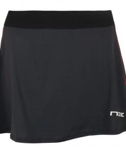 Nox Skirt (Silver With White Logo)