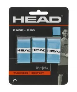 Head Padel Pro Overgrip (3-Pack, Blue)