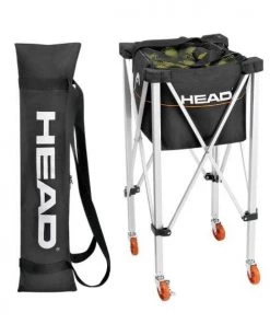 Head Ball Basket On Wheels