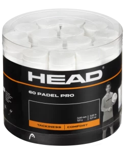 Head Padel Pro Overgrip (1 Pcs, White)