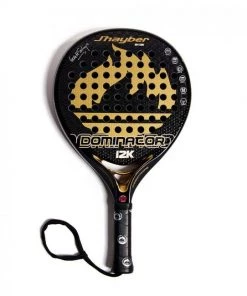 J'hayber Dominator 12K (Black/Gold) Padel Racket Outlet