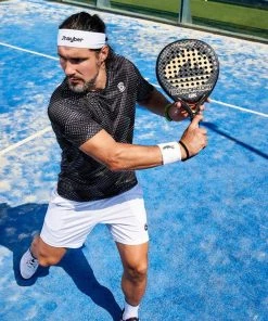 J'hayber Dominator 12K (Black/Gold) Padel Racket Outlet