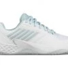 K-Swiss Womens Aero Court Padel Shoes (White/Light Blue)