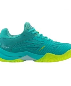 Nox AT10 Luxury Padelshoe (Turquoise/Lime)