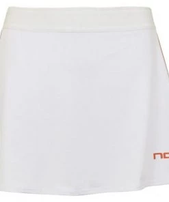Nox Skirt (White With Red Logo)