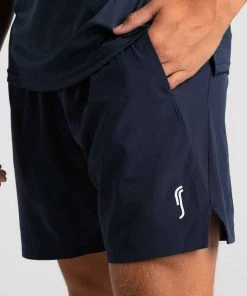 RS Padel Men's Performance Shorts (Navy Blue)
