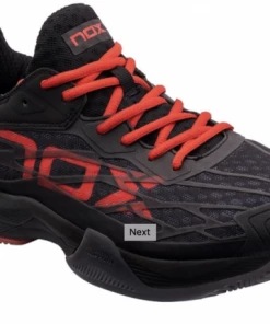 Nox AT10 Luxury Padel Shoes (black/red)