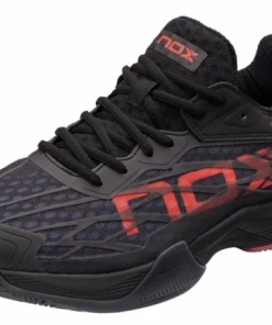 Nox AT10 Luxury Padel Shoes (black/red)