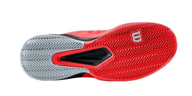 Wilson Rush Pro 2.5 CC Red Padel Shoe 2 Wilson Rush Pro 2.5 CC Red Padel Shoe