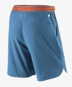 Wilson Bela Power 8" Shorts II (Mens, Bue Coral)